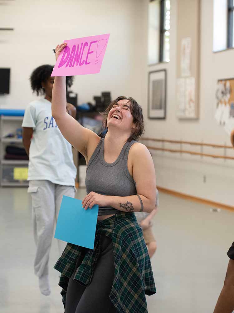 dancer performing